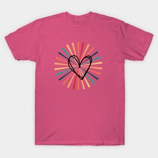 Love abstract design T-Shirt